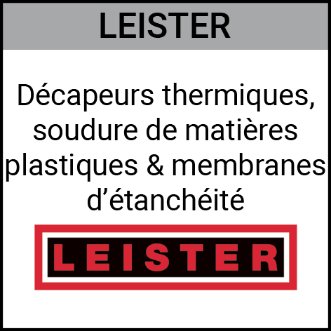 Leister, décapeurs thermiques, Gouvy Houffalize Bastogne Saint-Vith Clervaux Luxembourg