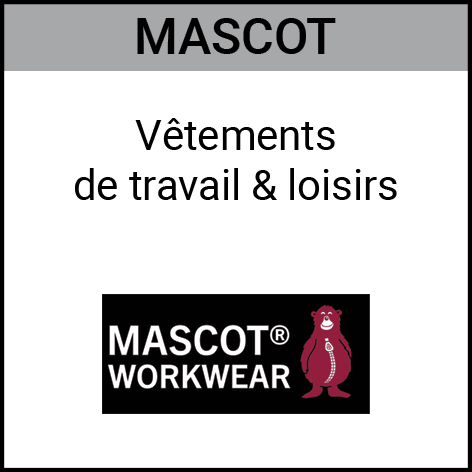 Mascot, vetement, chaussure, travail, sécurité, loisirs, Gouvy Houffalize Bastogne Saint-Vith Clervaux Luxembourg